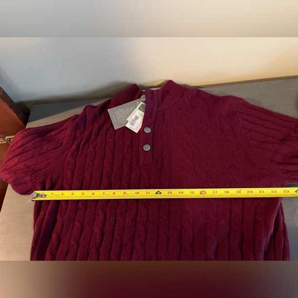 Daniel Cremieux 100% Cashmere Cable knit Sweater New - Picture 11 of 11